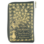 Pride and Prejudice Green Zipped Pouch
