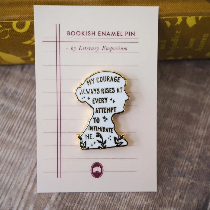 Pride & Prejudice Jane Austen Enamel Pin Badge