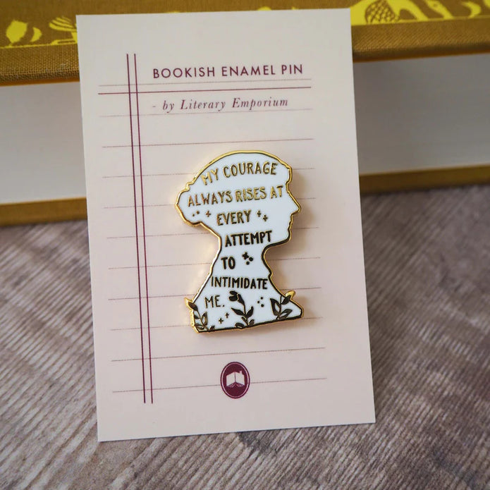 Pride & Prejudice Jane Austen Enamel Pin Badge