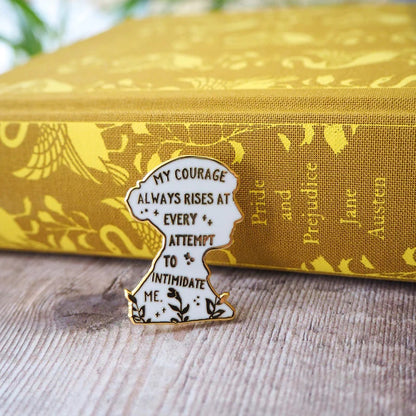 Pride & Prejudice Jane Austen Enamel Pin Badge