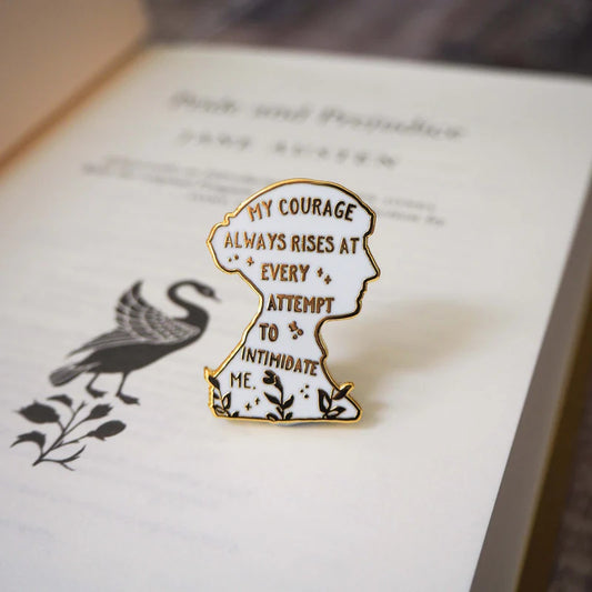 Pride & Prejudice Jane Austen Enamel Pin Badge
