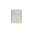Pulteney Press Library Card Pin Badge