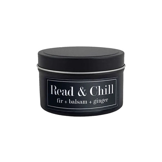 Read & Chill Literary Tin Soy Candle 4oz