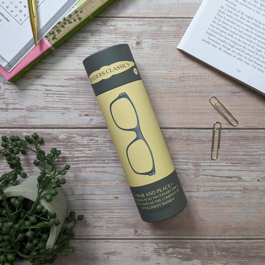 Readers Classics Reading Glasses - War and Peace Strength +1.50