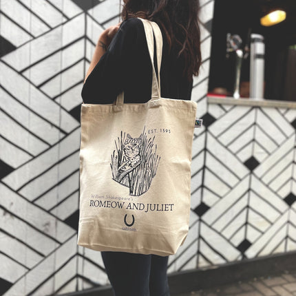 Romeow and Juliet Fairtrade Organic Tote Bag