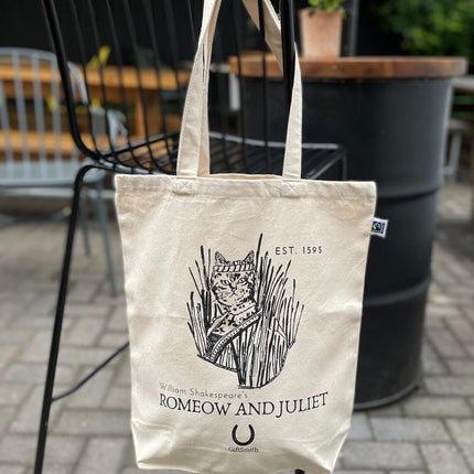 Romeow and Juliet Fairtrade Organic Tote Bag