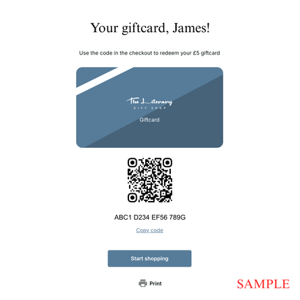 E-Gift Card