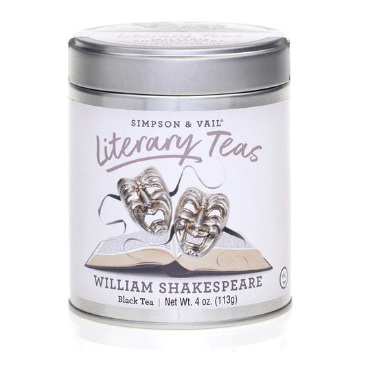 William Shakespeare's Black Tea Blend Literary Tea Tin 113g