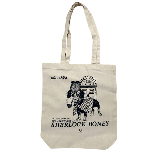 Sherlock Bones Fairtrade Organic Tote Bag