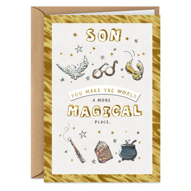 Son Birthday Card - Harry Potter Collection