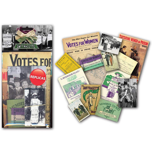 Suffragettes Memorabilia Pack