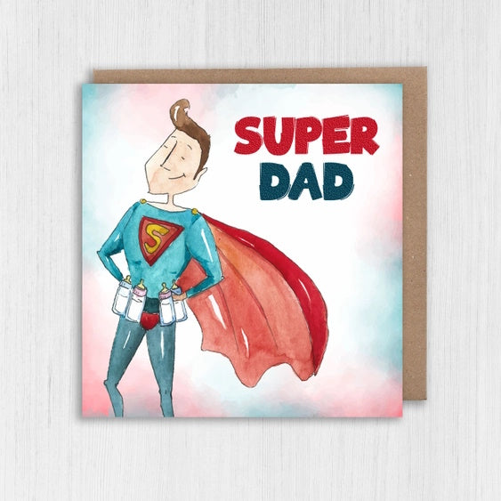 Super Dad Father's Day Card