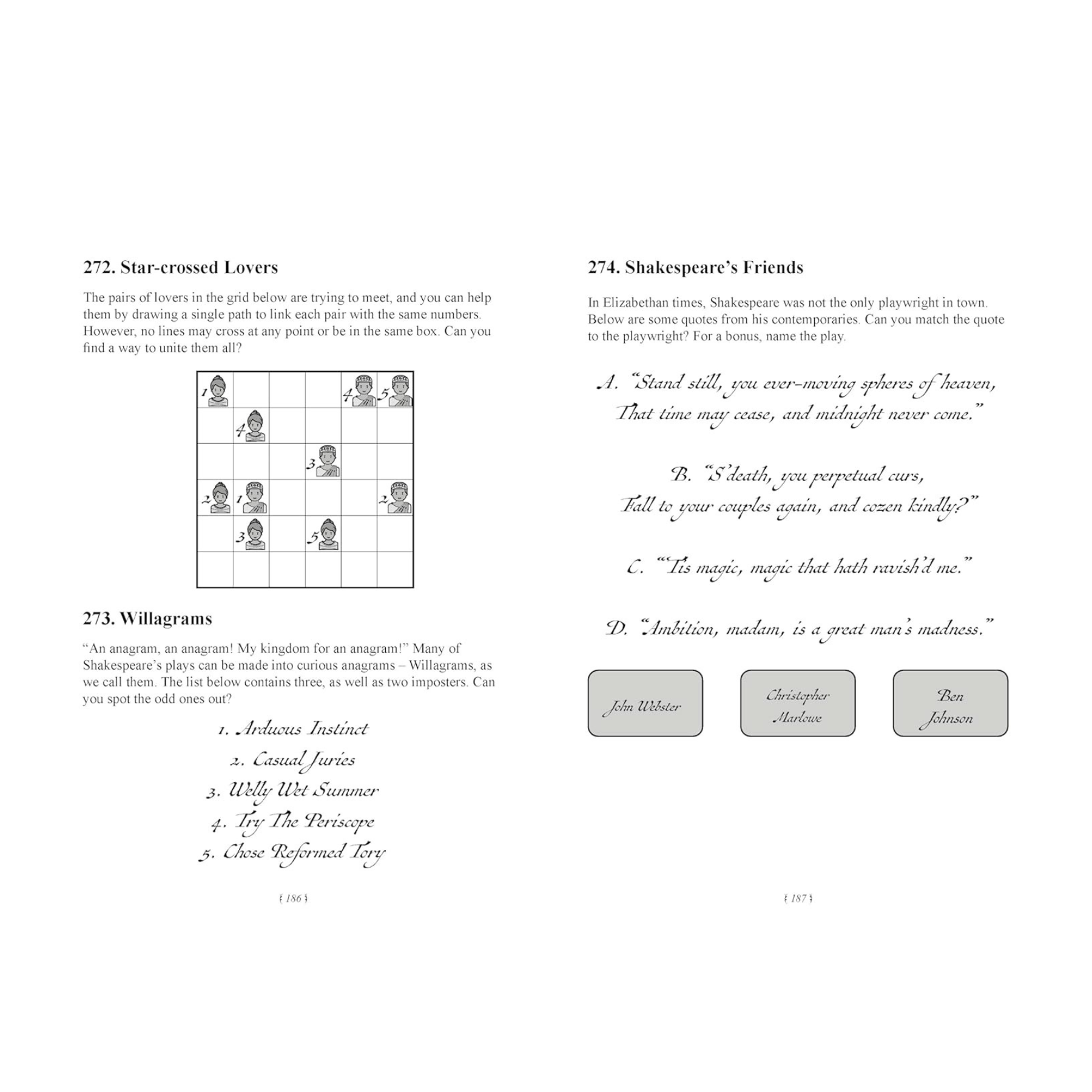 The Shakespeare Puzzle Book