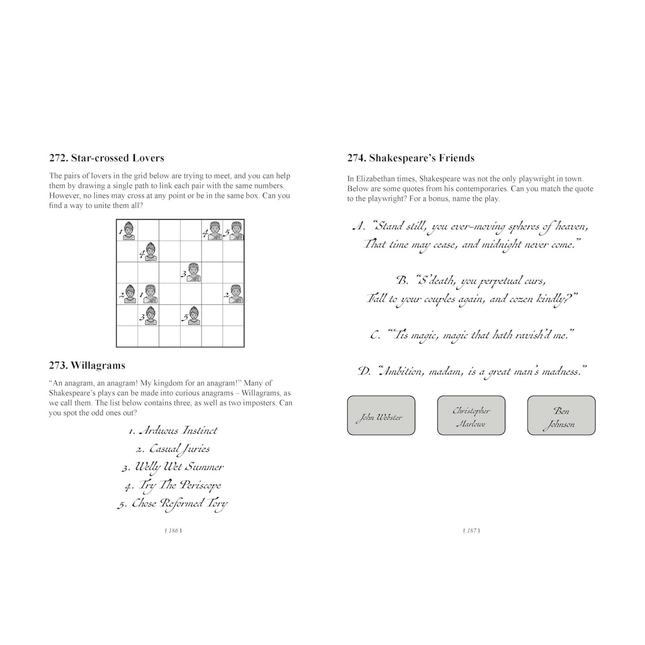 The Shakespeare Puzzle Book
