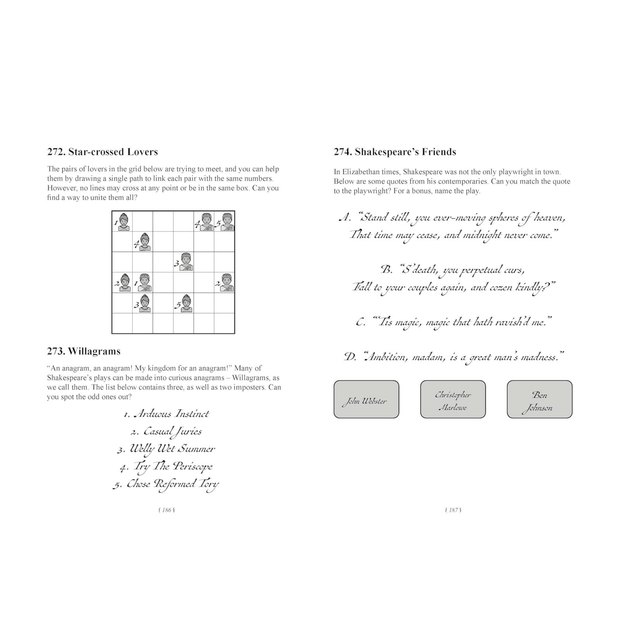 The Shakespeare Puzzle Book