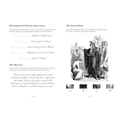 The Shakespeare Puzzle Book