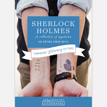 The Adventures of Sherlock Holmes Temporary Tattoo Pack