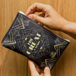 The Great Gatsby Art Deco Black Zipped Pouch