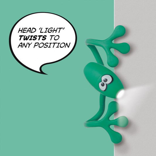 The Super Bendy Book Light - Head Light Twists to any position
