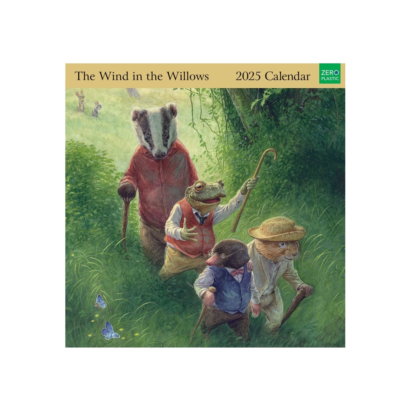 The Wind in the Willows 2025 Calendar
