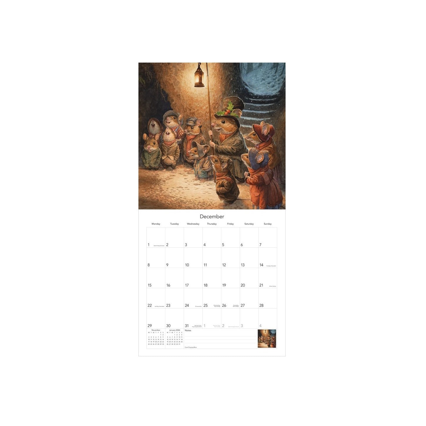 The Wind in the Willows 2025 Calendar