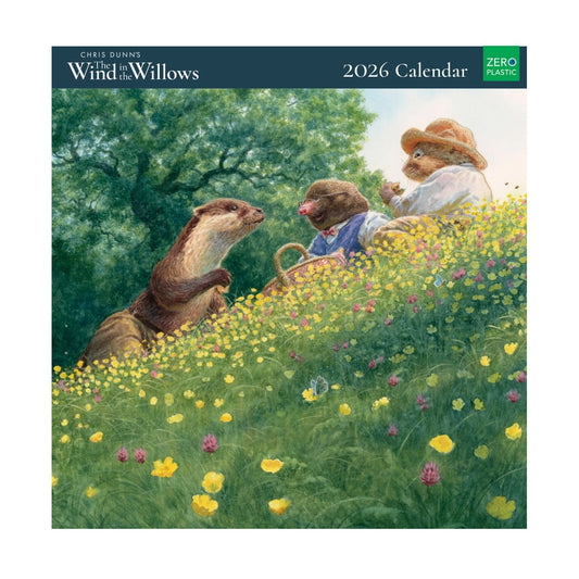 The Wind in the Willows 2026 Calendar