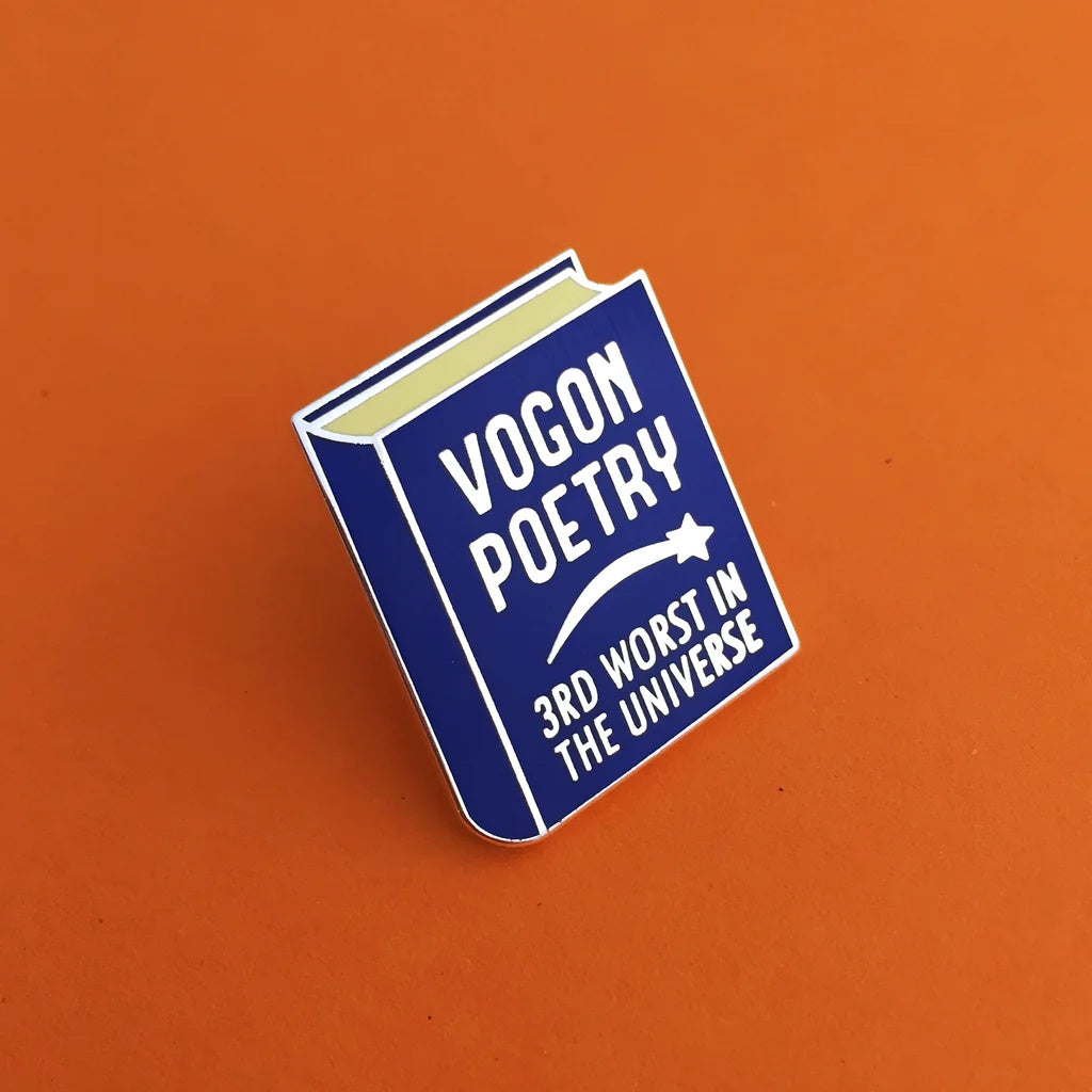 Vogon Poetry Enamel Pin