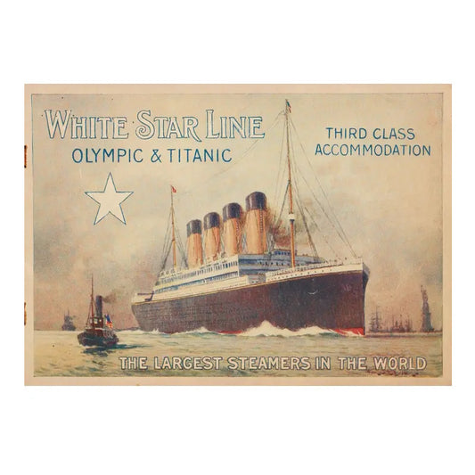 White Star Line Replica Booklet