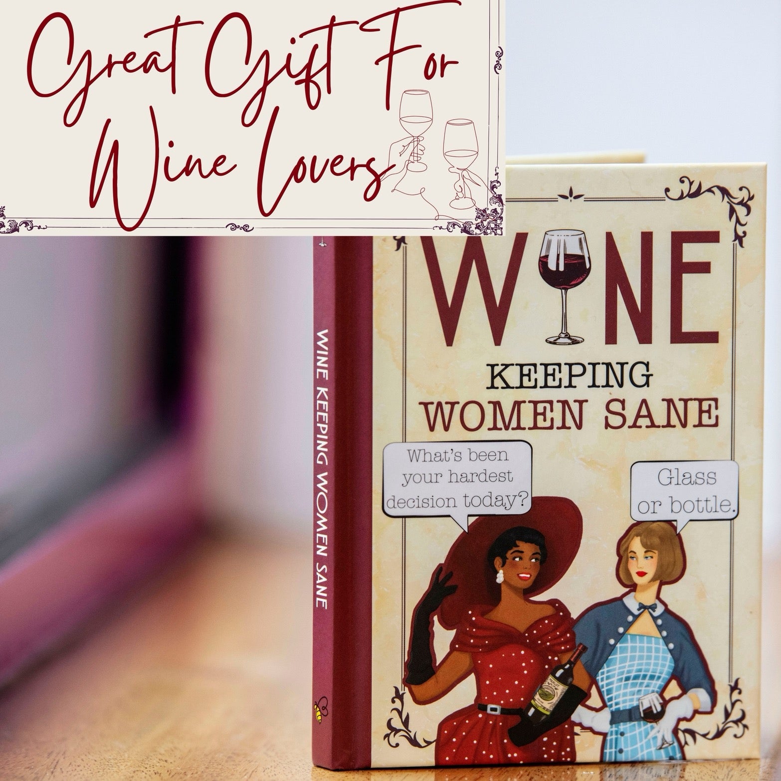 Wine - Keeping Women Sane - Gift Book