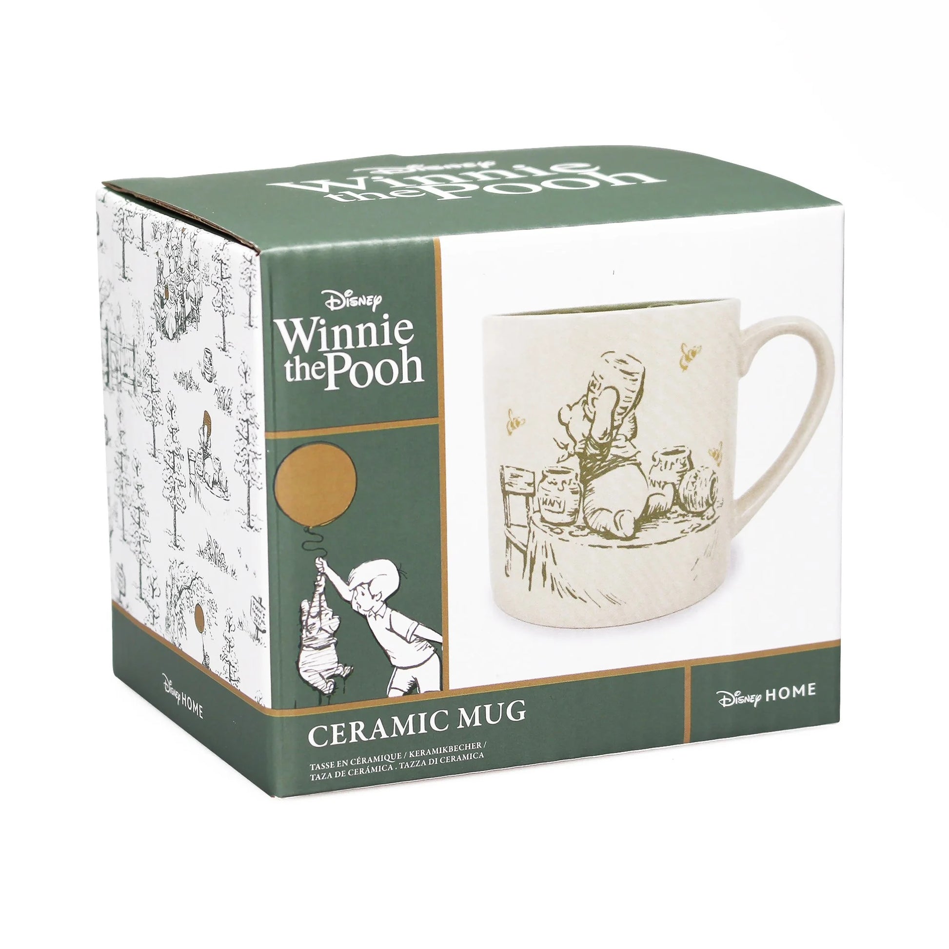 Winnie the Pooh Happy Thoughts Mug – The Literary Gift Shop
