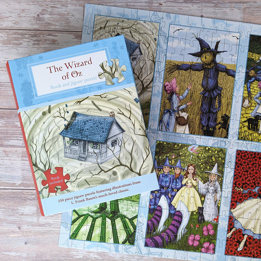 The Wizard of Oz Book & Jigsaw Set