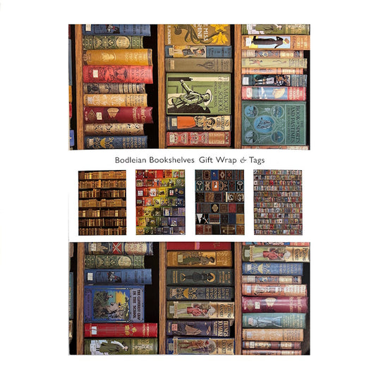 Bodleian Bookshelf Gift Wrap & Tags
