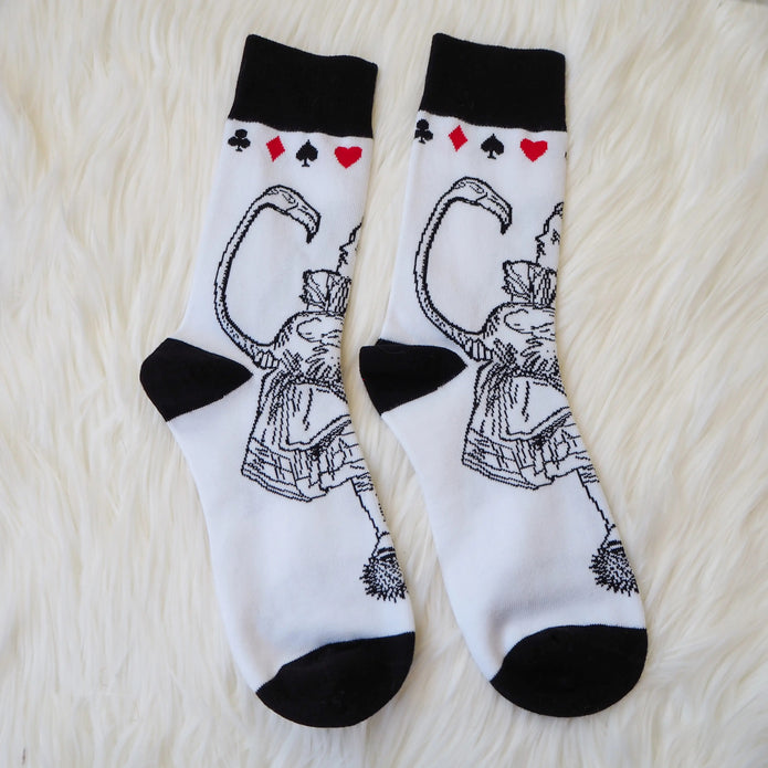  Alice in Wonderland Socks from Literary Emporium.