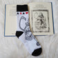  Alice in Wonderland Socks from Literary Emporium.