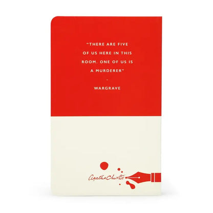 Agatha Christie - And Then There Were None Notebook