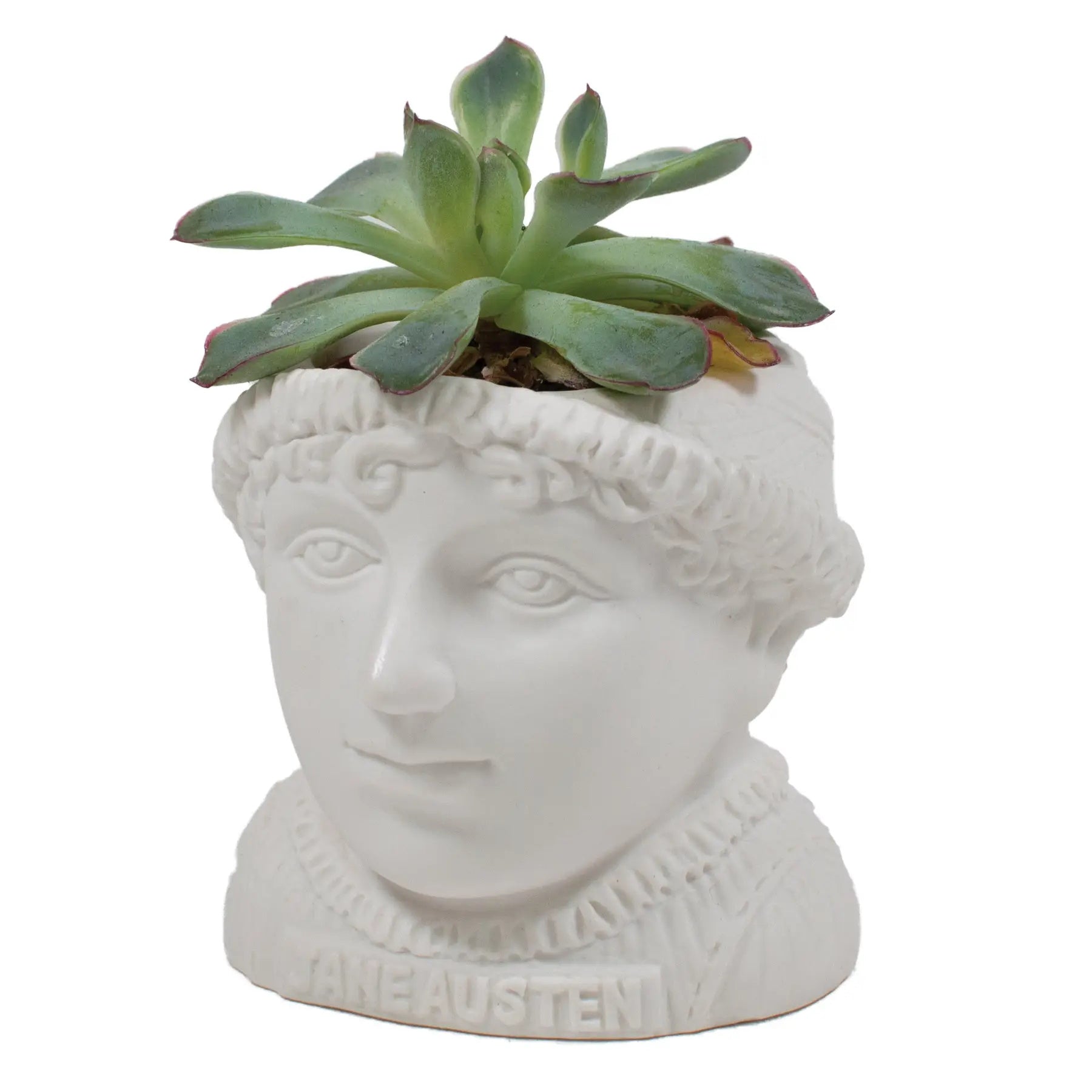 Jane Austen Small Ceramic Planter