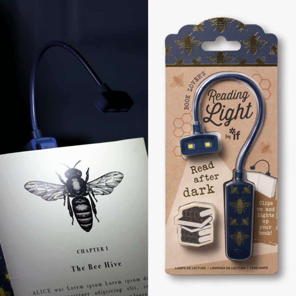 Book Lover's Reading Light - Bee