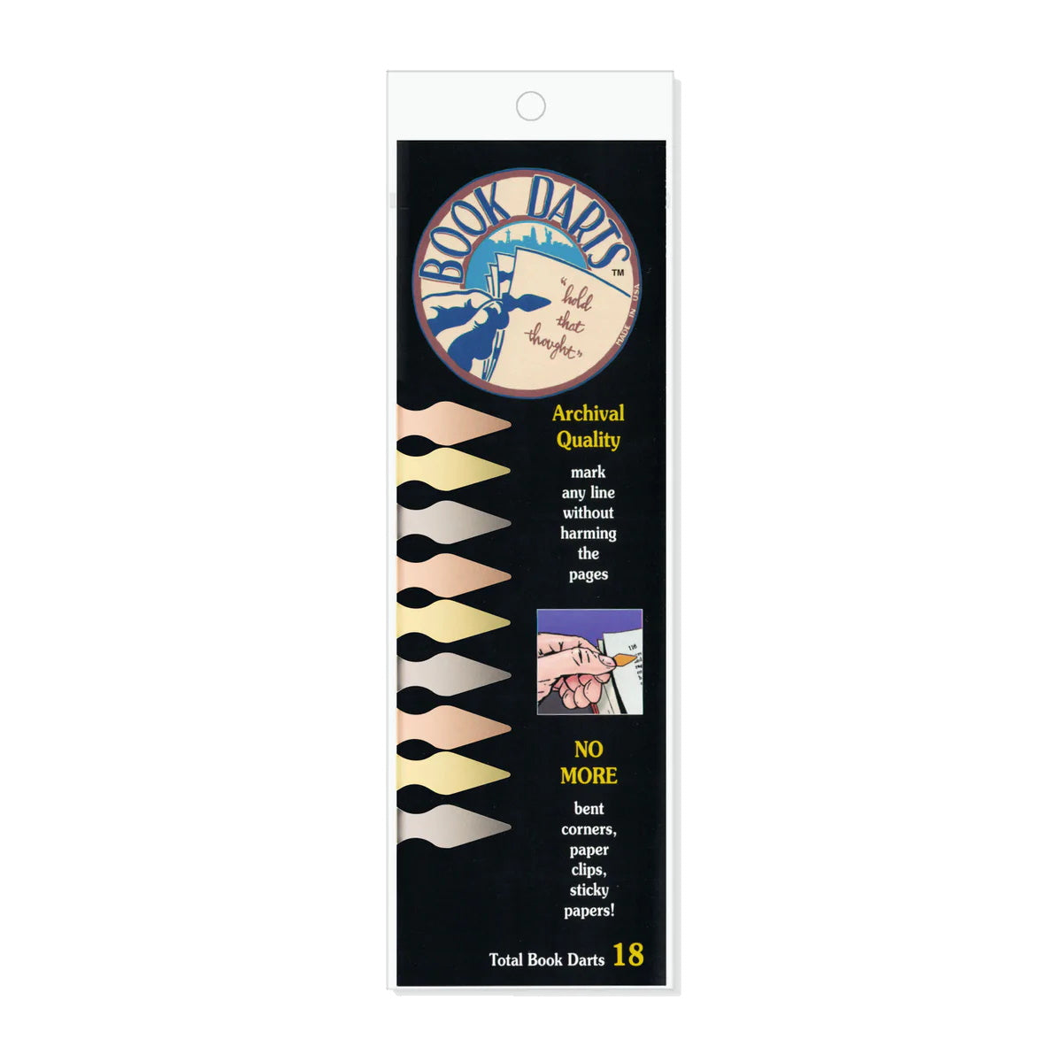 Sleeve Book Darts - Pack of 18 Mixed