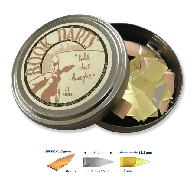 Book Darts Tin Mixed 30 darts