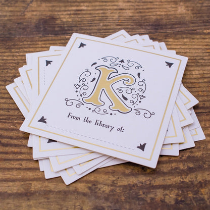 Letter Book Plates K