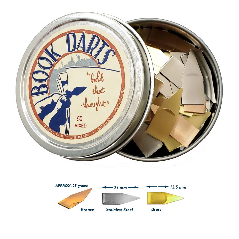 Book Darts Tin Mixed 50 darts