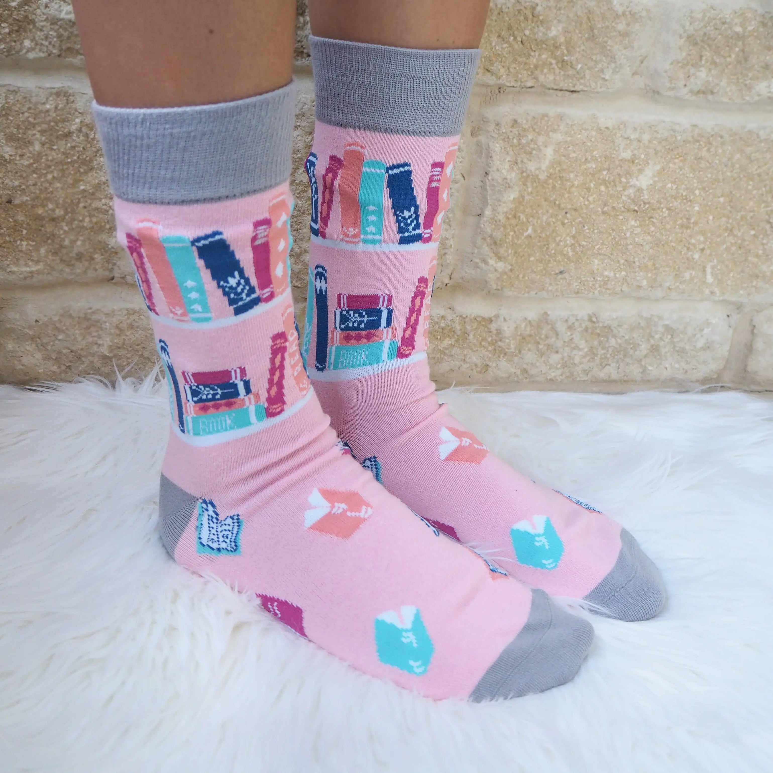 Book Lover Socks from Literary Emporium