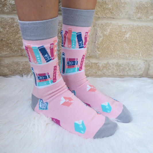 Book Lover Socks from Literary Emporium