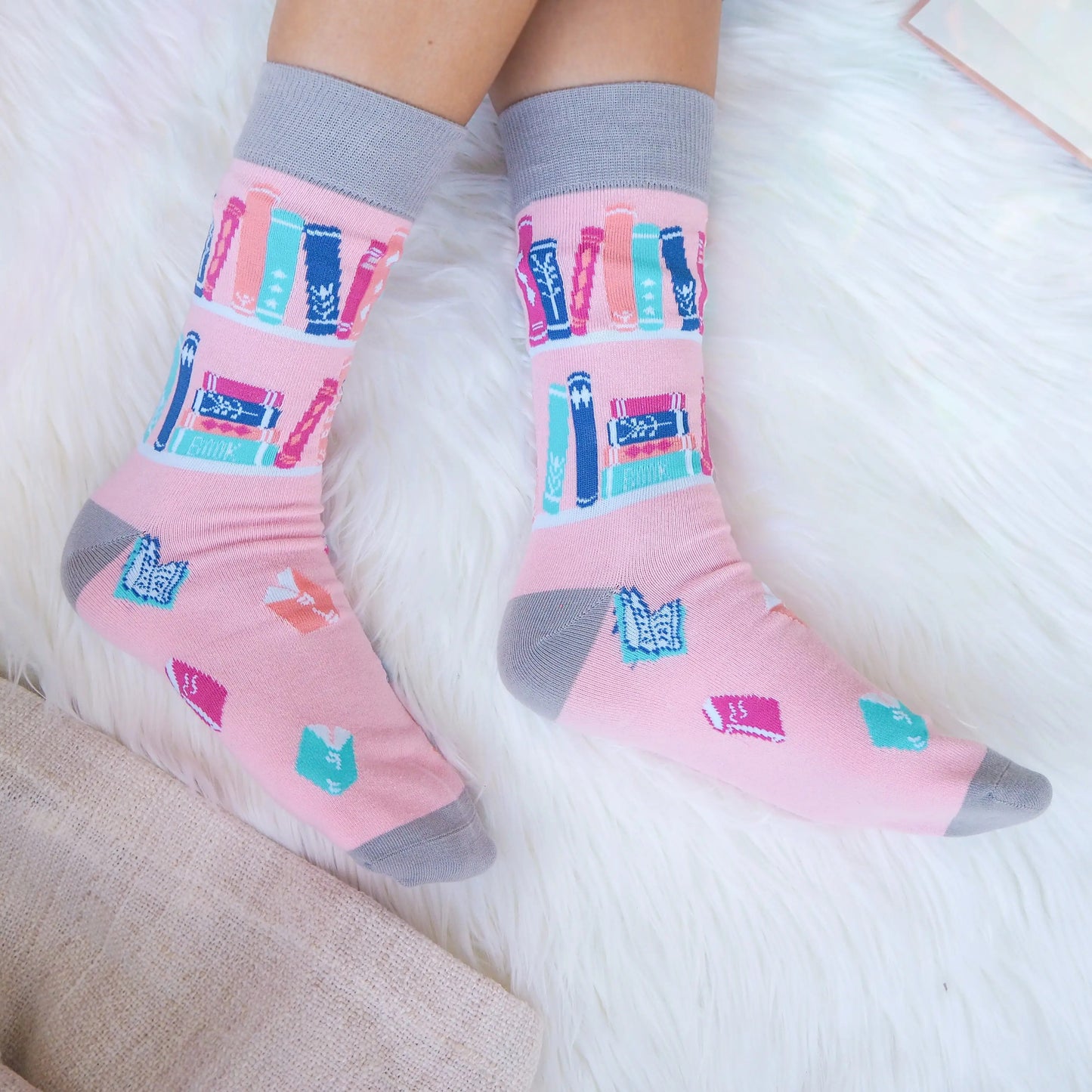 Book Lover Socks from Literary Emporium