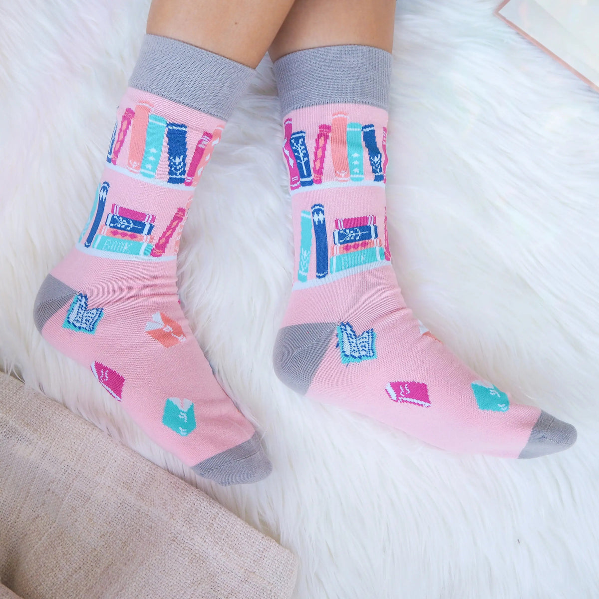 Book Lover Socks from Literary Emporium
