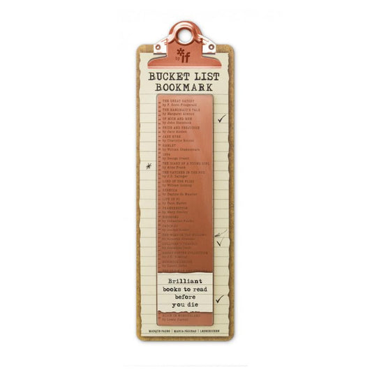Bucket List Bookmark