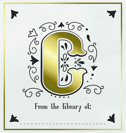 Letter Book Plates C