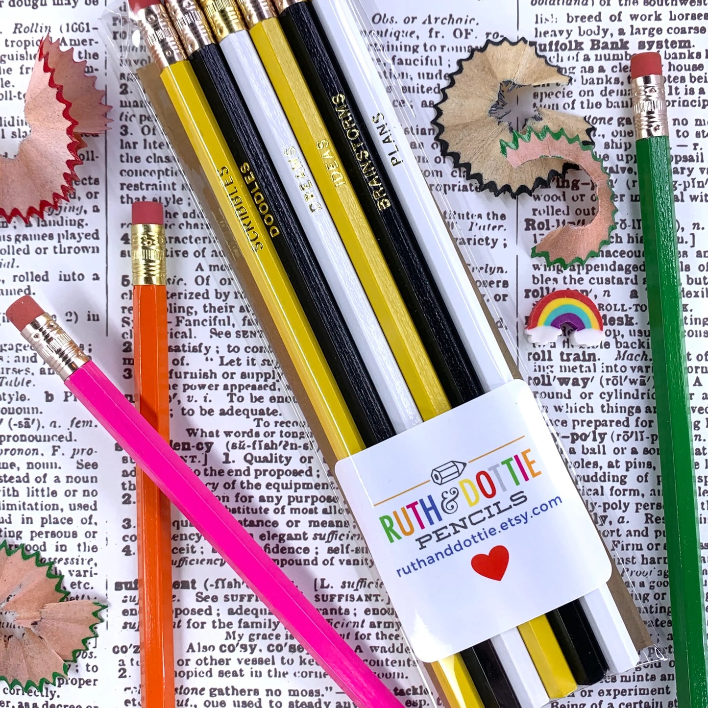 Doodles & Plans Pencils - Set of 6