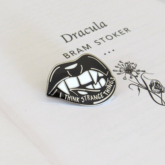 Dracula Enamel Pin Badge