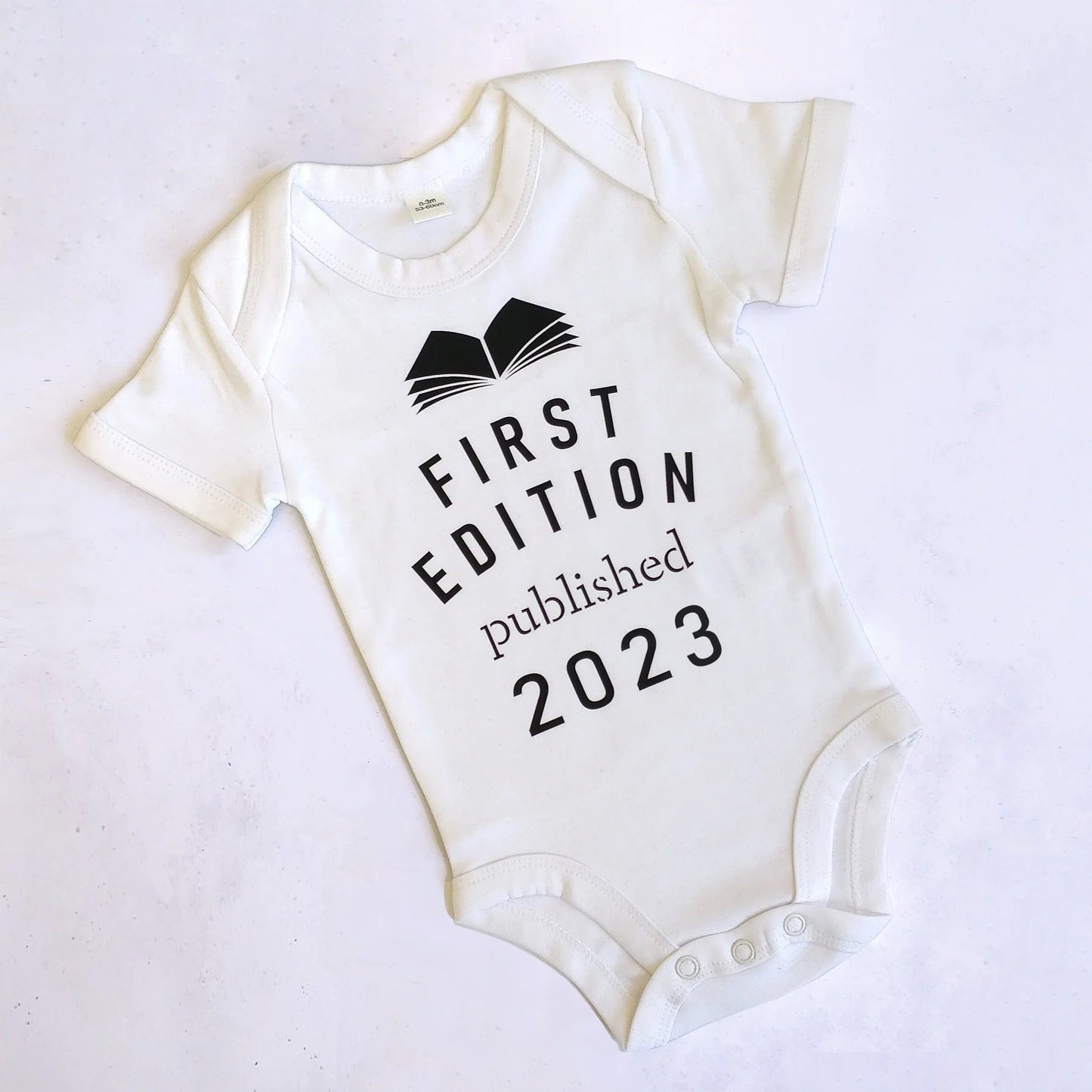 First Edition Bodysuit 3-6 Months from Bookishly